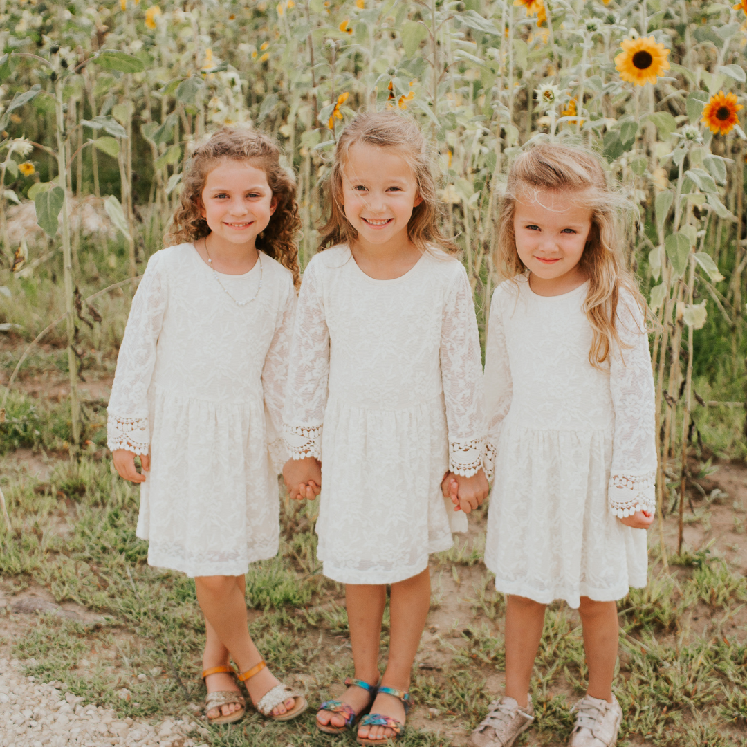 Ivory Lace Dress