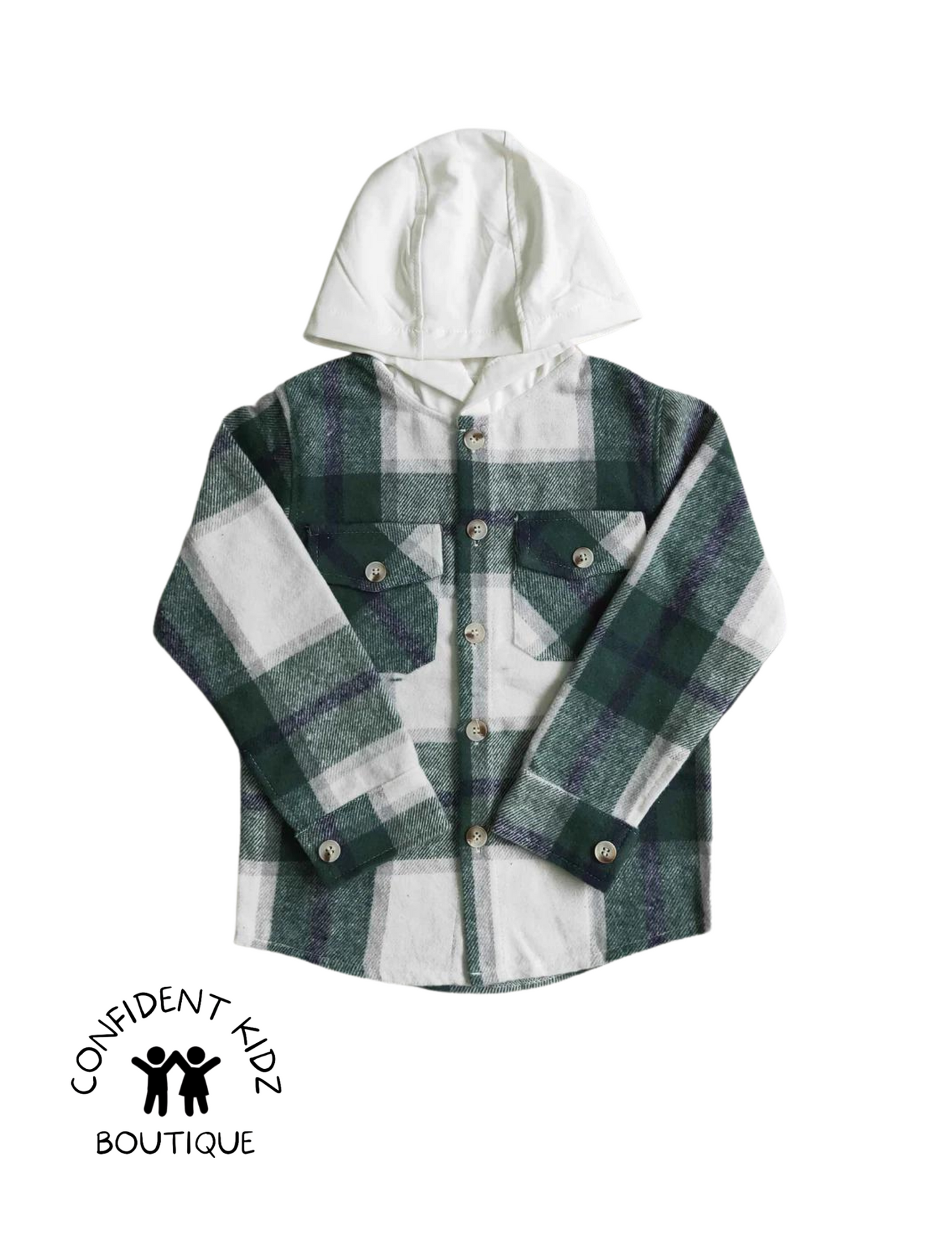 Flannel Hoodie Jacket