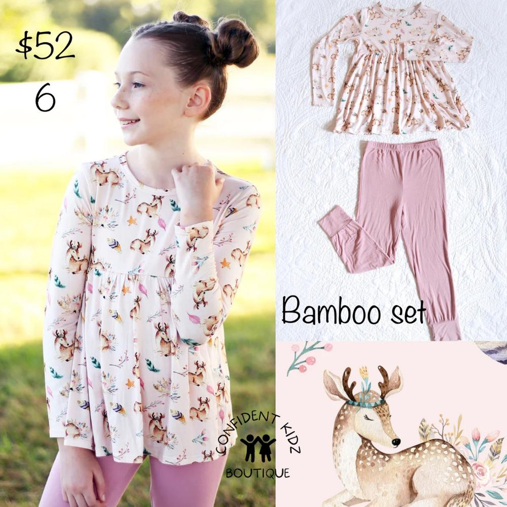 Fawn Bamboo Set