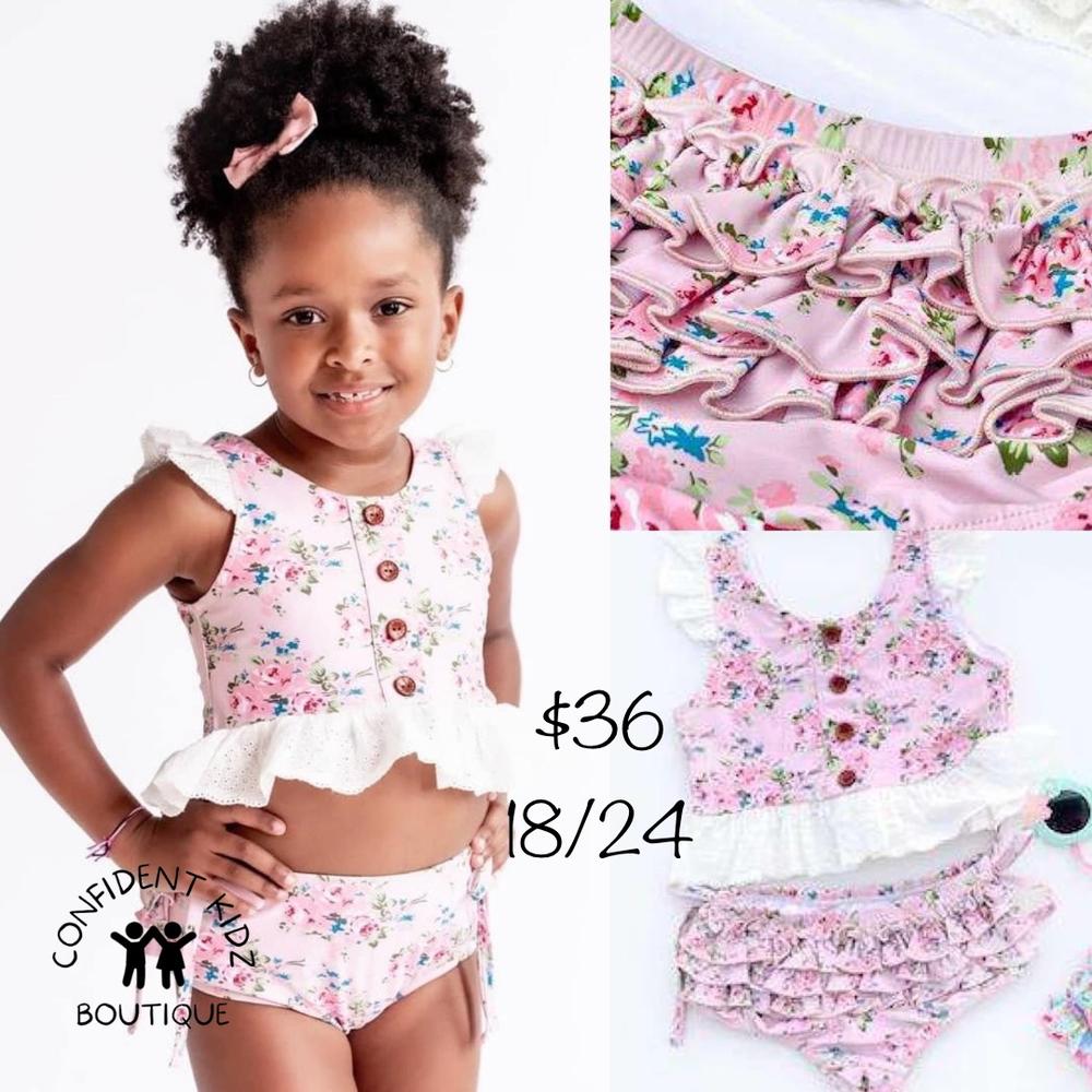 Ruffle Two Piece Swim