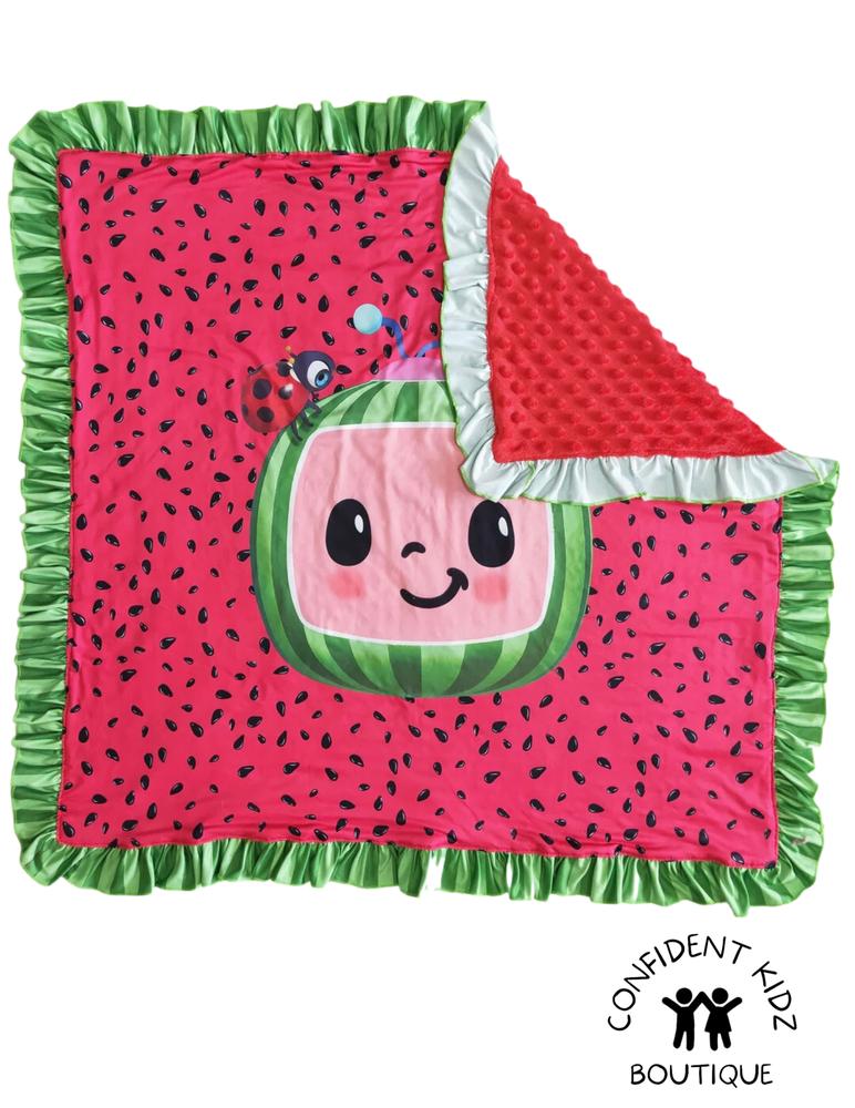 Melon Minky Blanket