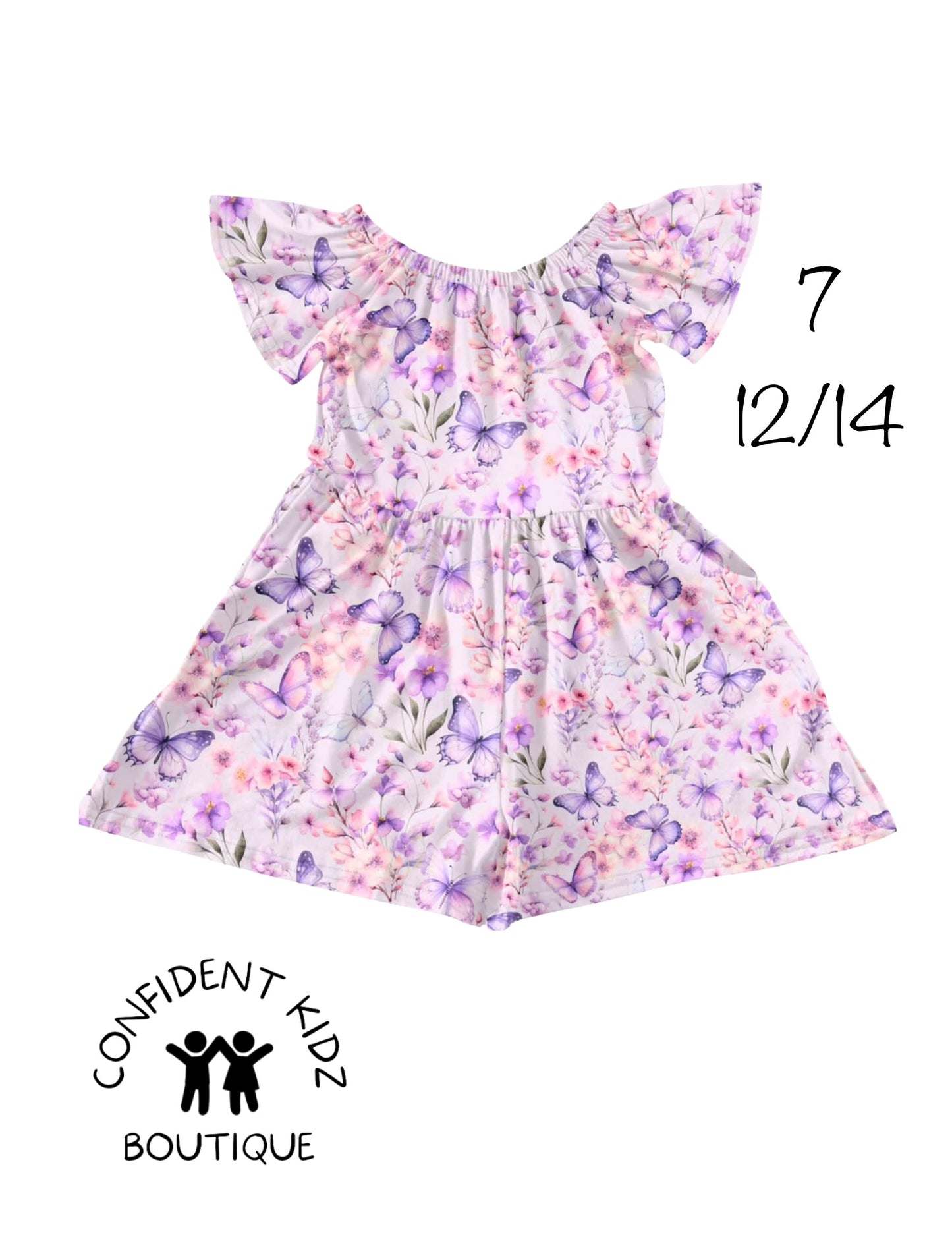 Butterfly romper