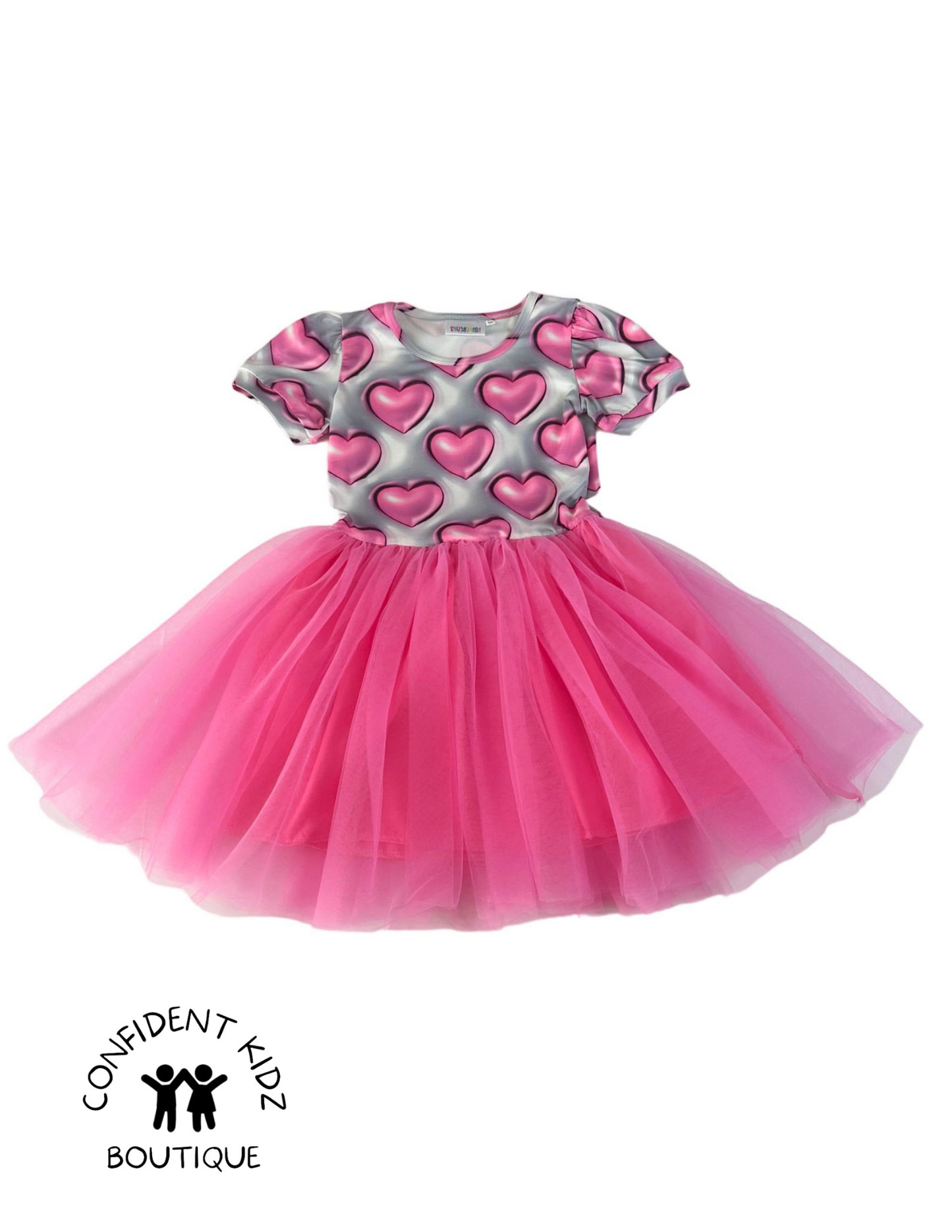 Hearts Tulle Dress
