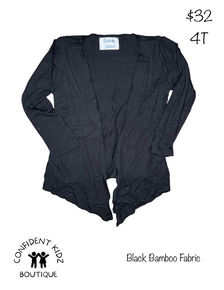 Black Bamboo Cardigan