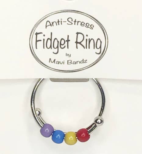 Fidget Anti Anxiety Rainbow Ring