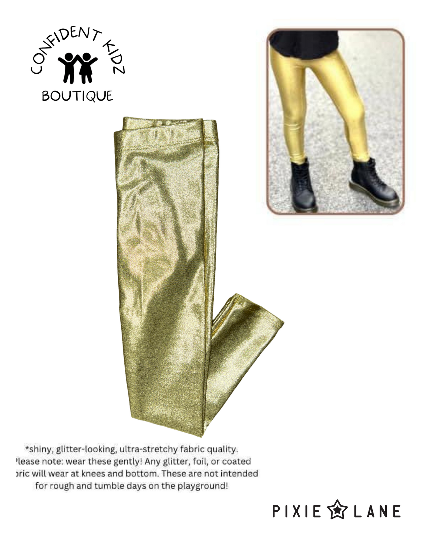 Liquid Glitter Leggings