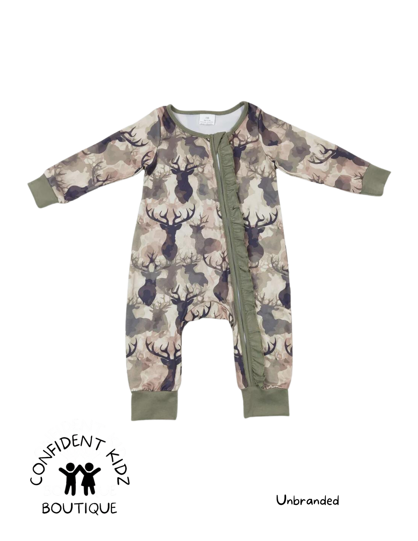 Camo Onesies Ruffles