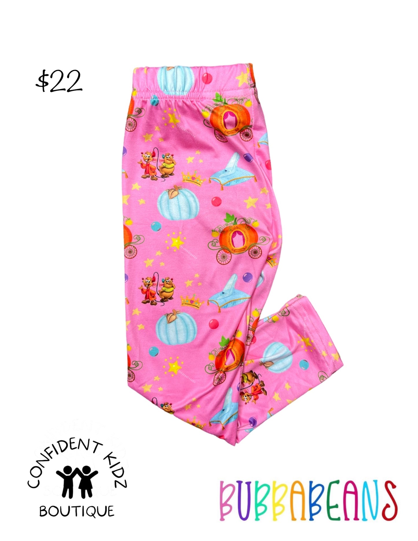 Glass Slipper Puff Sleeve Dress