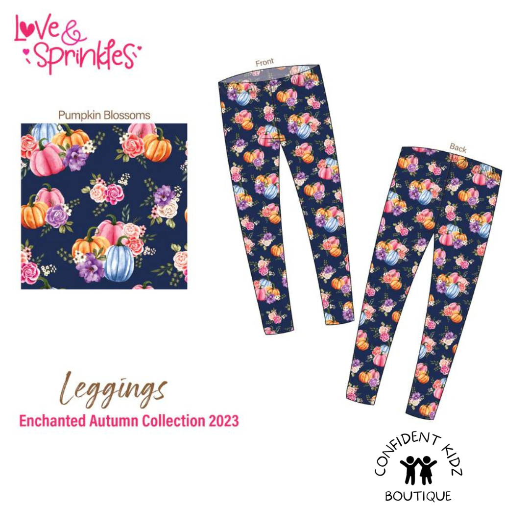 Painted Pumpkin Leggings