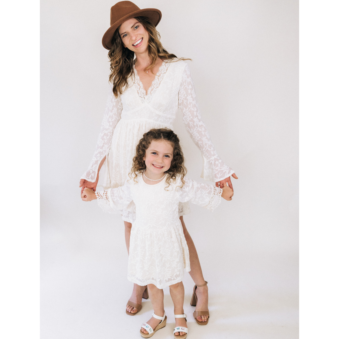 Ivory Lace Dress