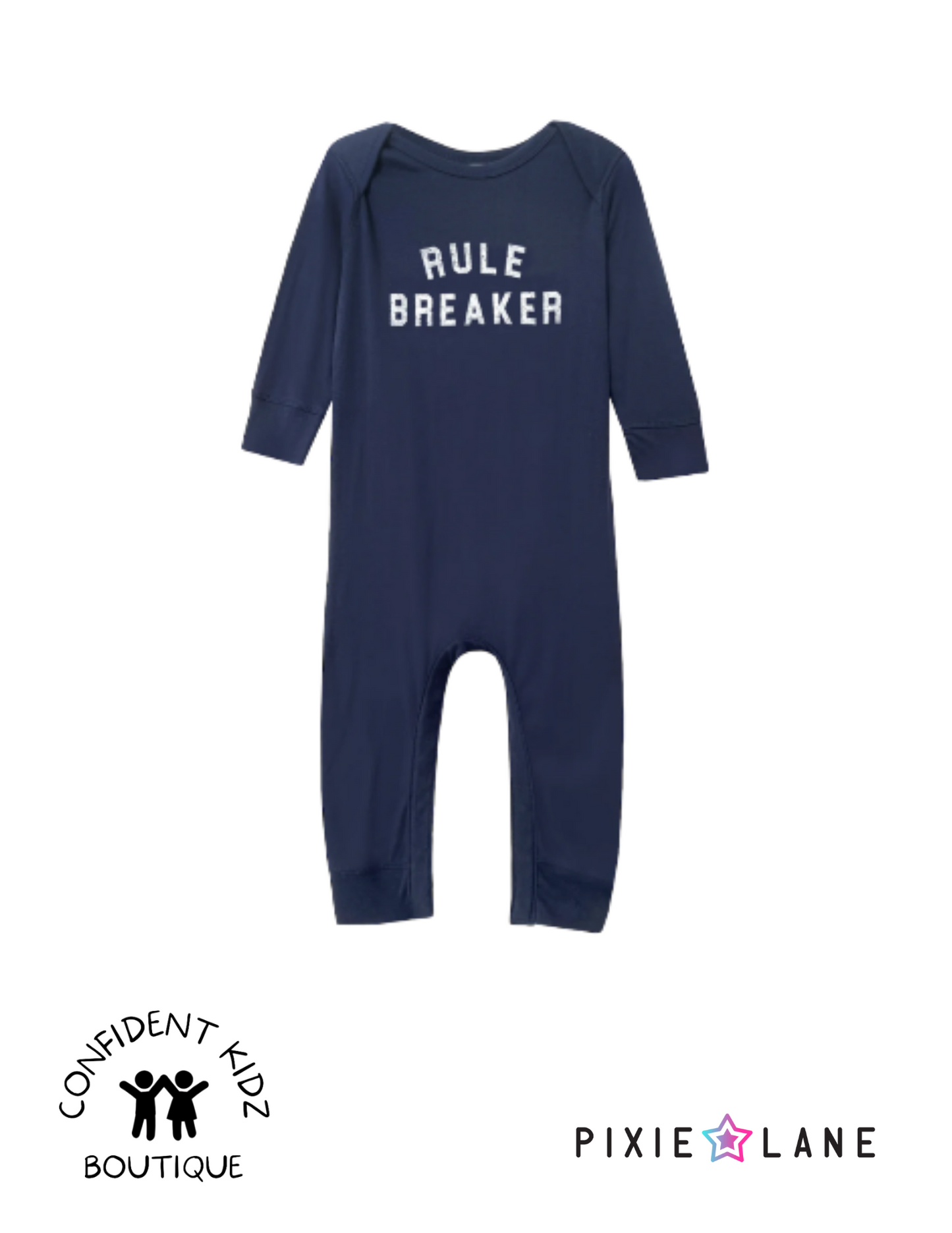 Rule Breaker Snap Romper