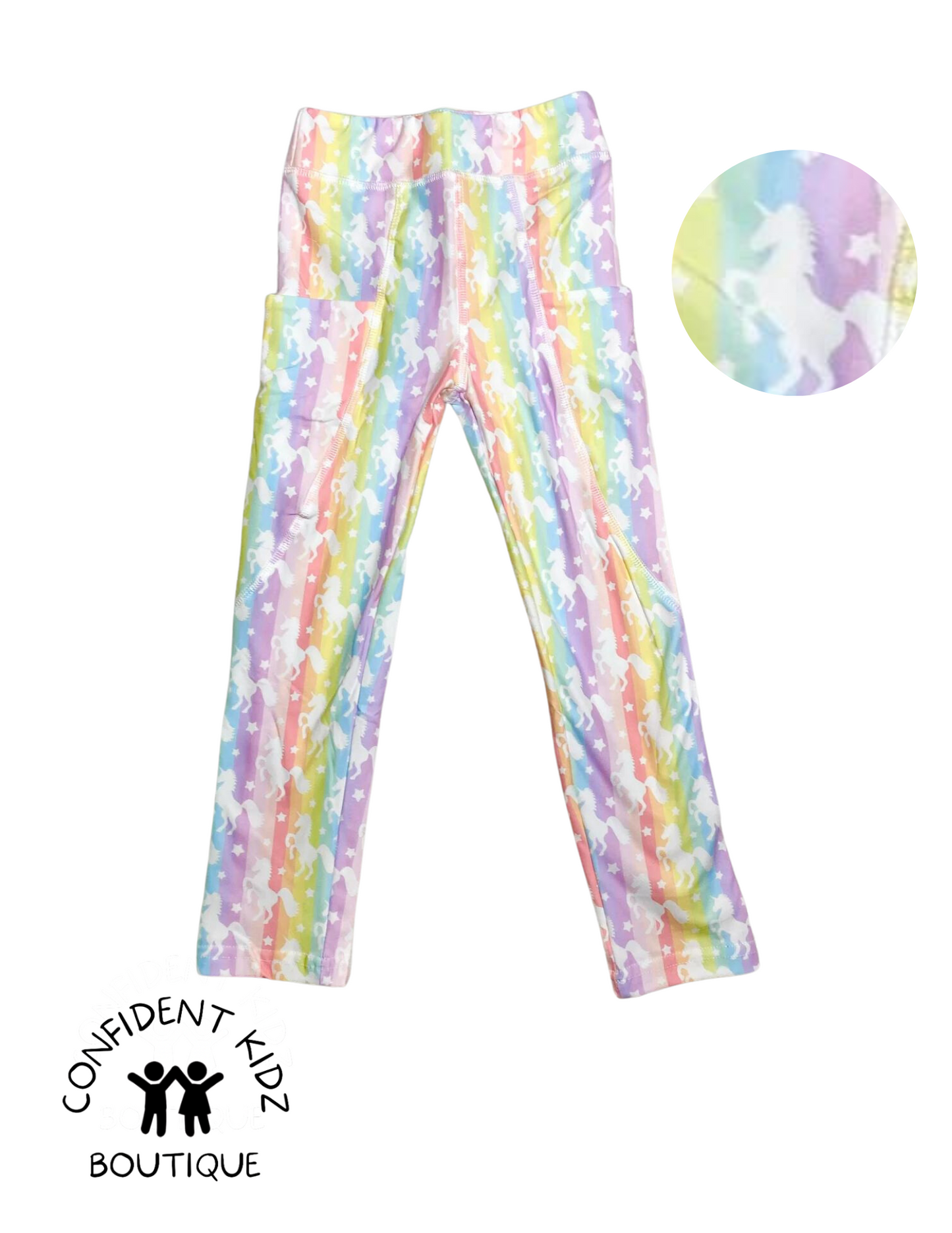 Unicorn Rainbow Leggings