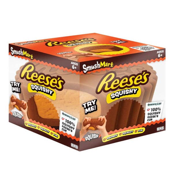 RMS® SmushMart™ Giant Reese's® PB Cup Squishy – Dec arrival