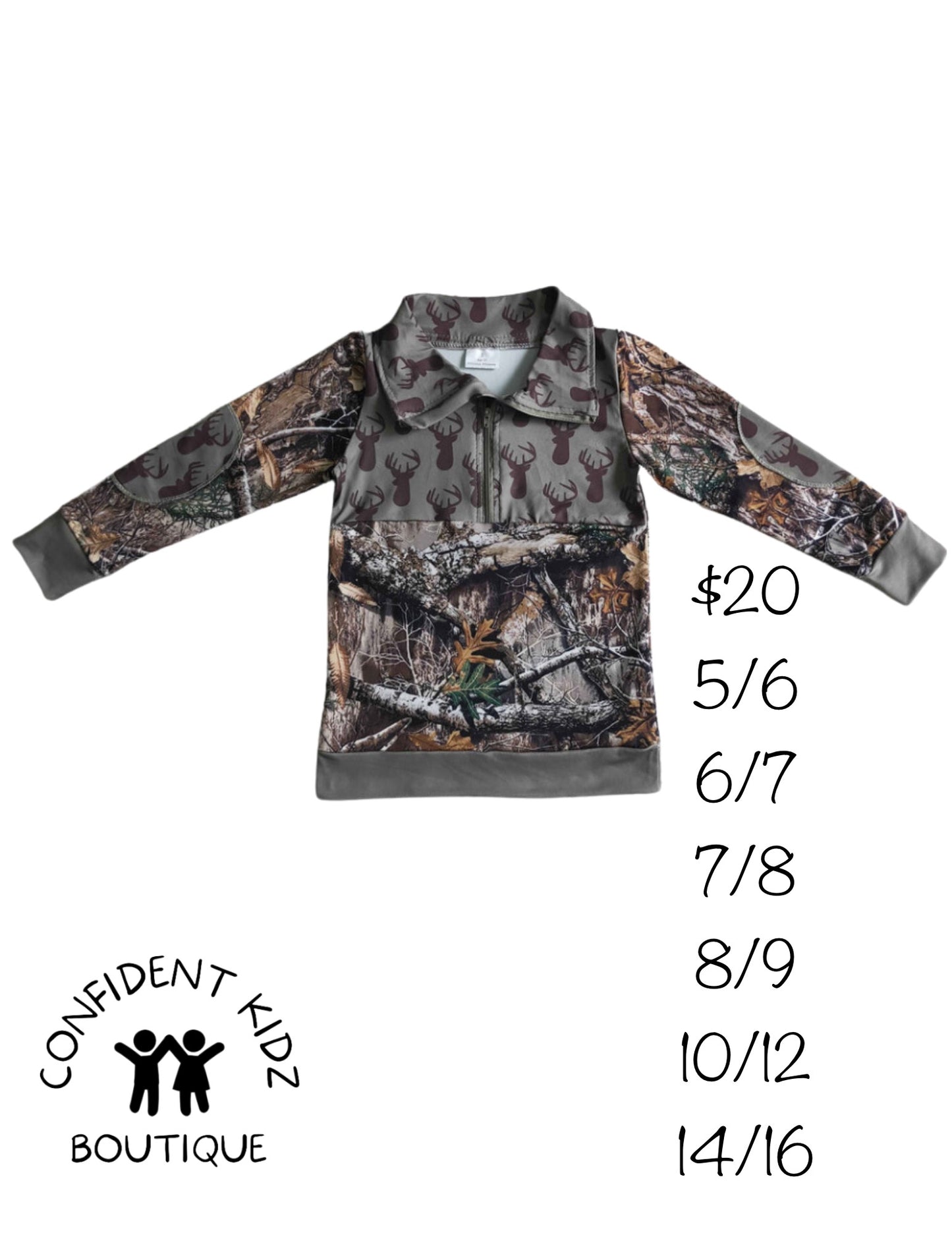 Camo Pullover