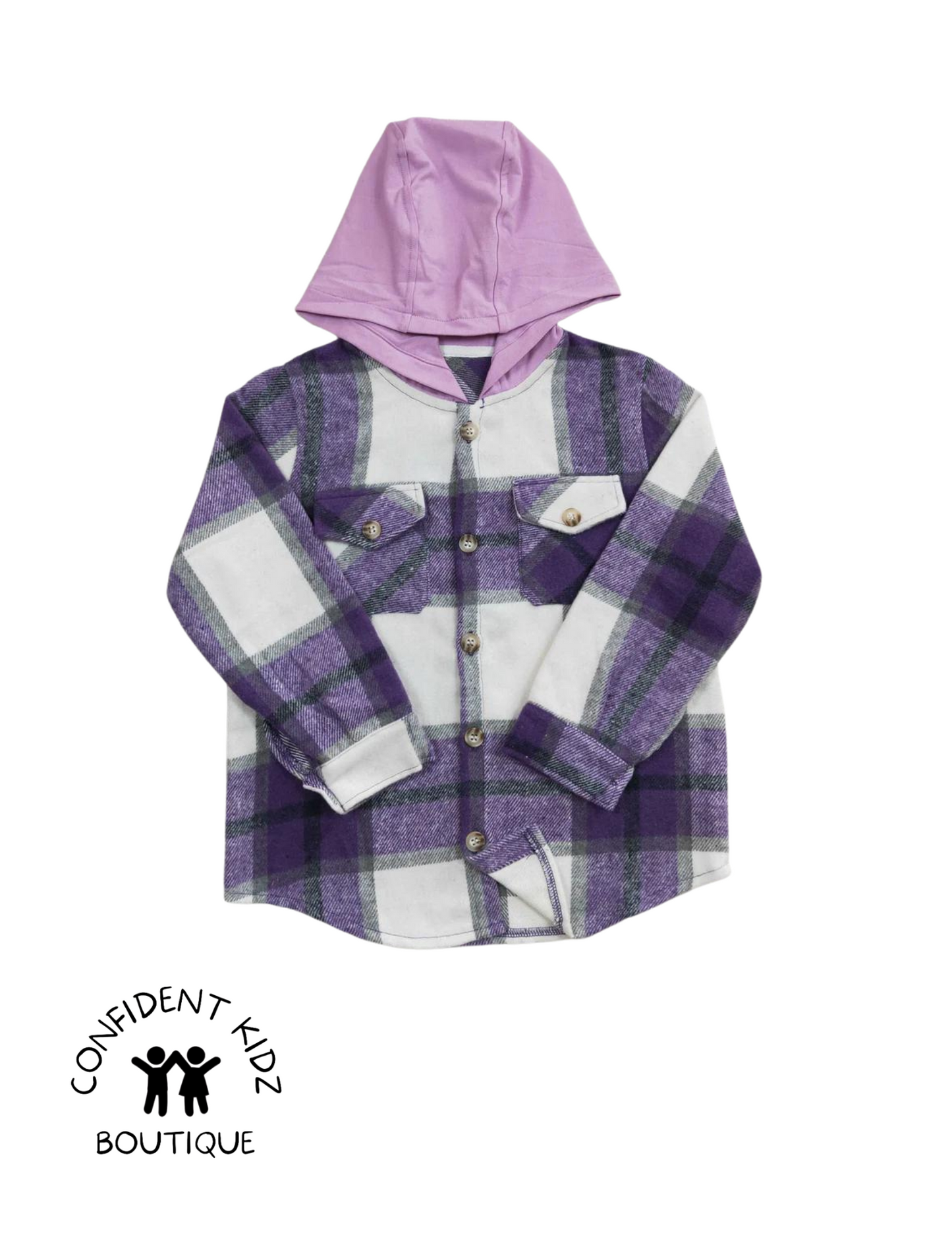 Flannel Hoodie Jacket