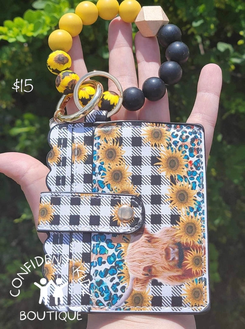 Wristlet Wallet Keychain (multiple)