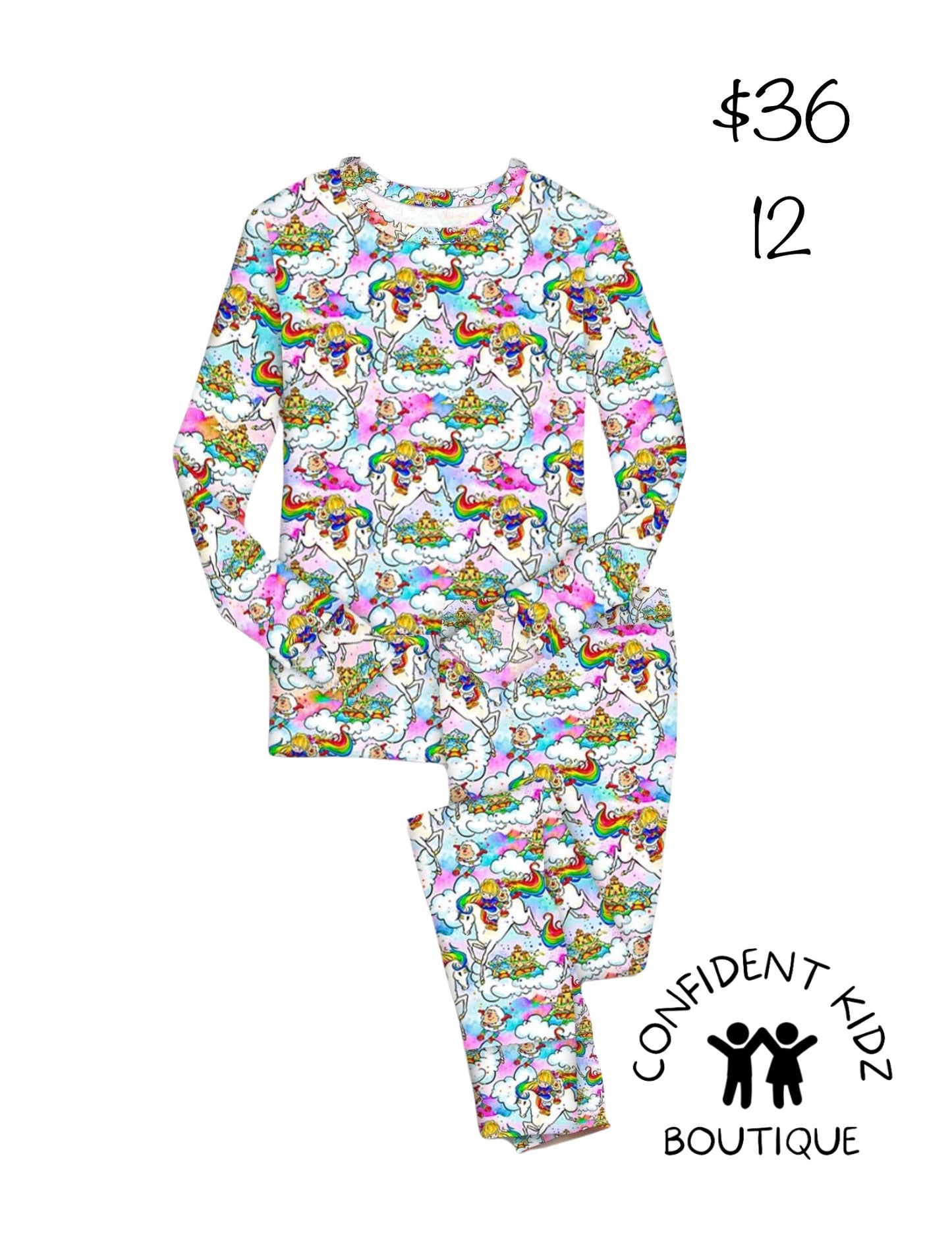 Rainbow Girl Bamboo Lounge Set