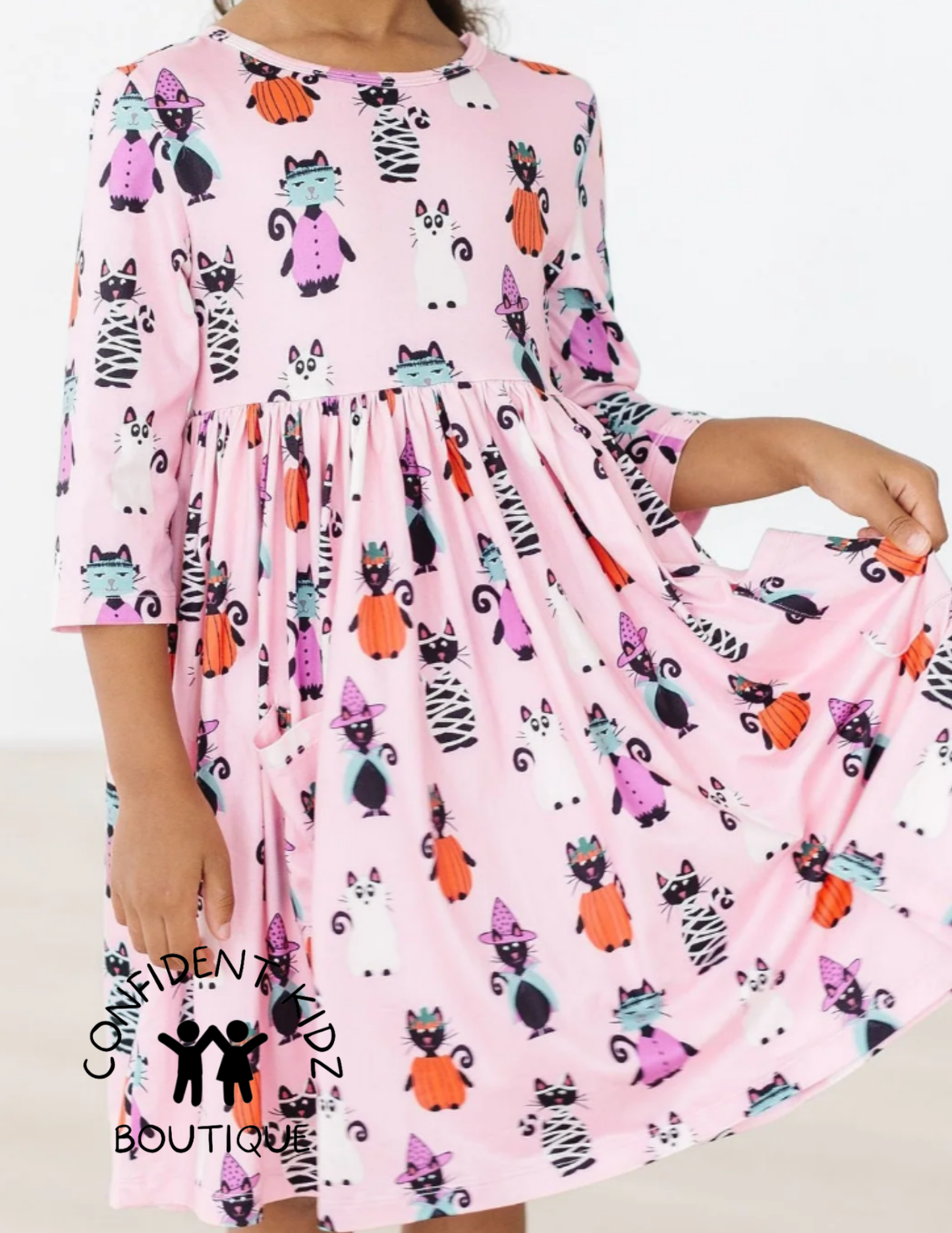 Purrfectly Scary Twirl Dress