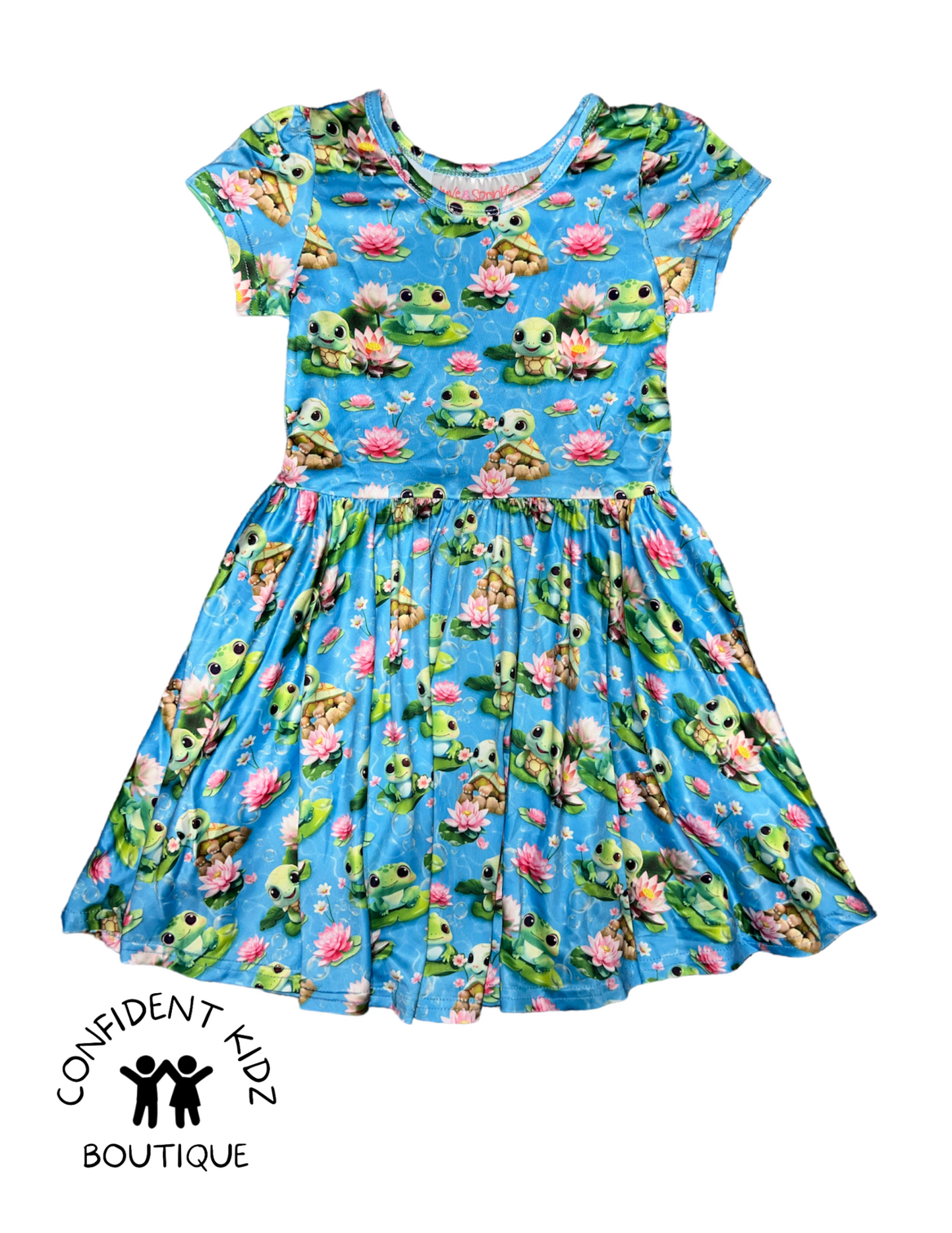 Turtles Short Sleeve Cap with Pockets