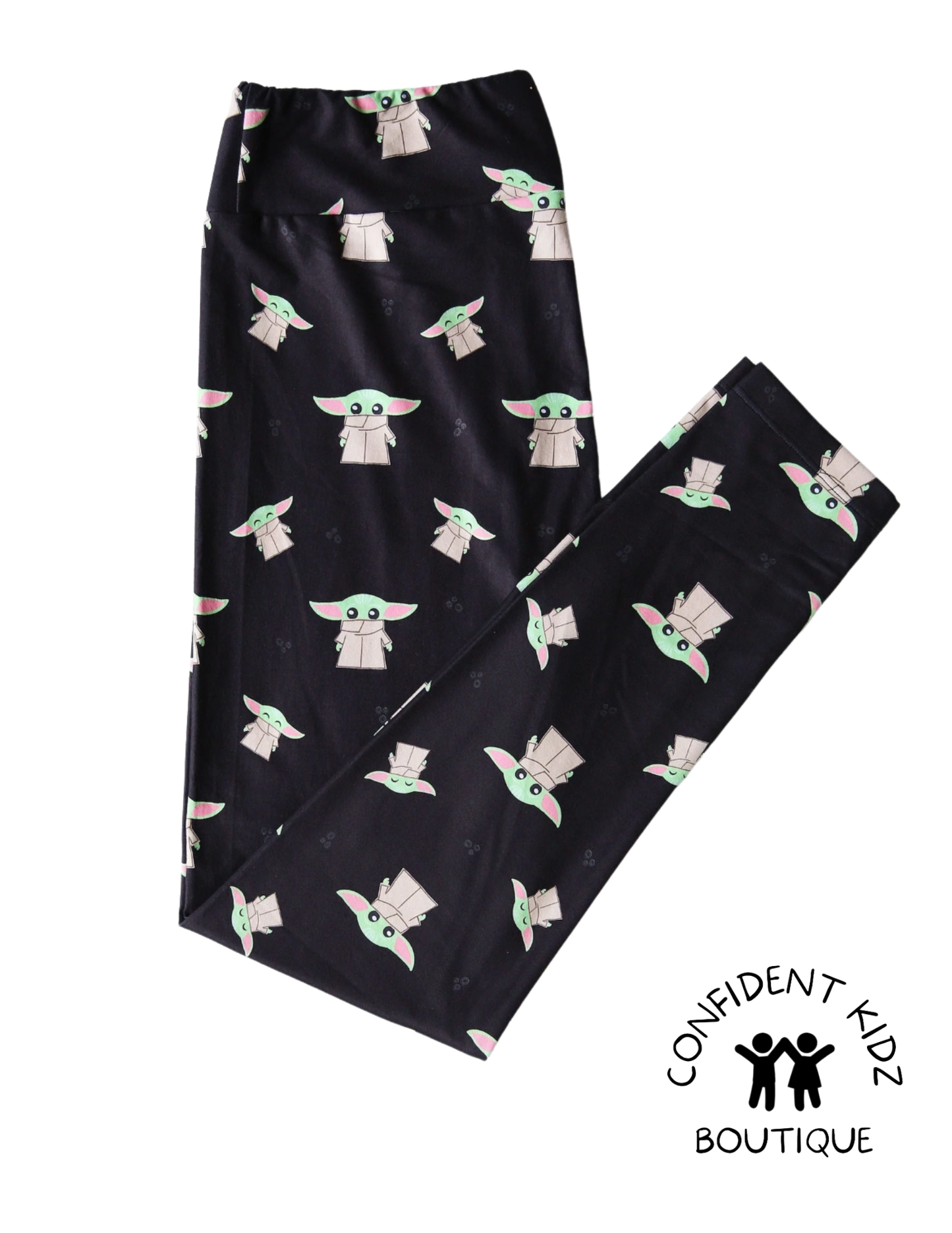 Baby green guy Leggings