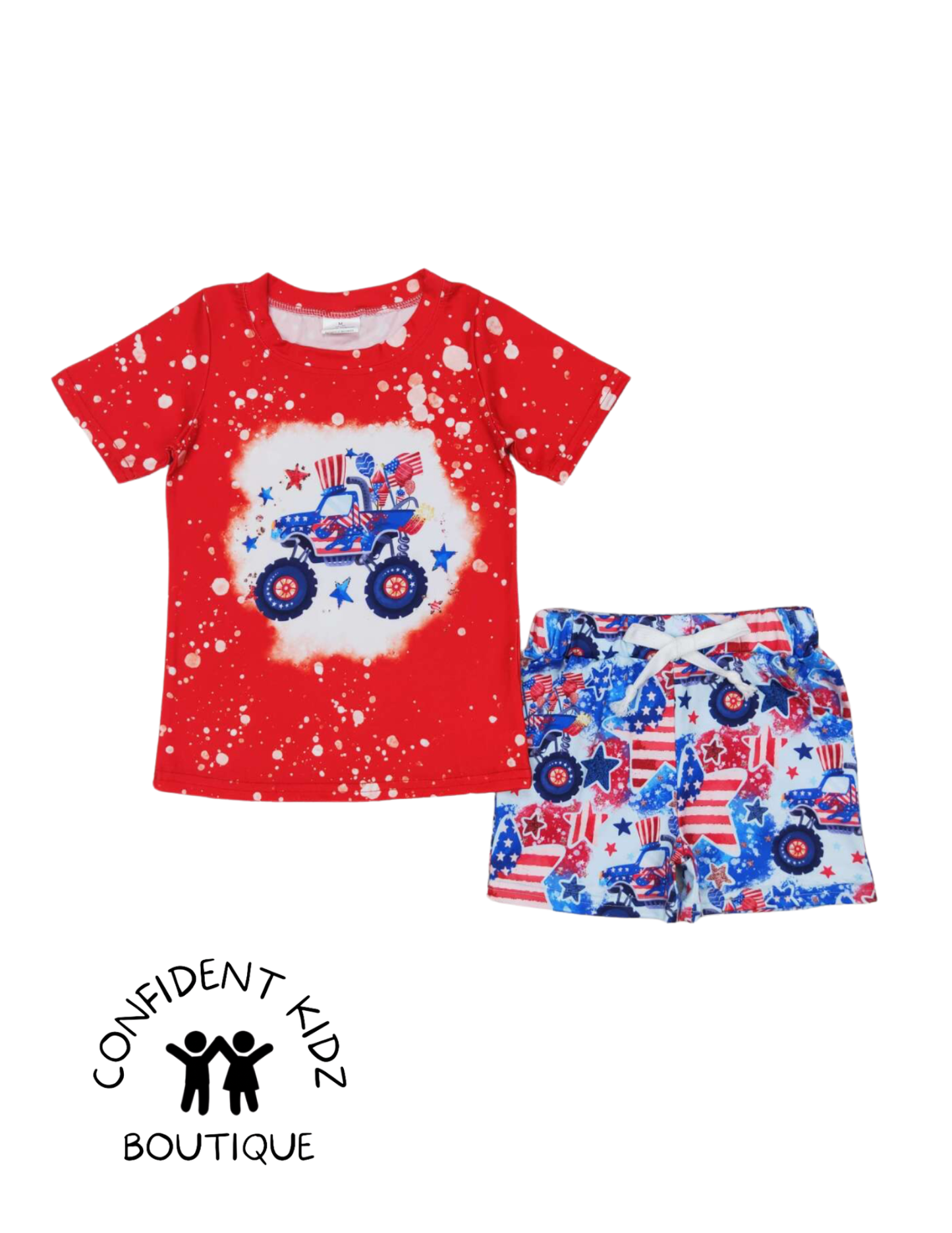 Monster Truck RWB Short Set