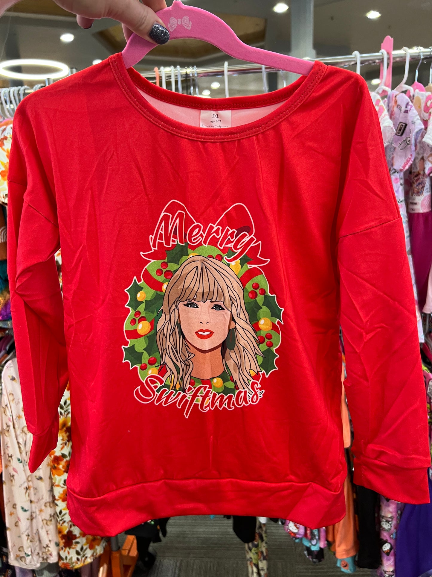 Concert holiday long shirt