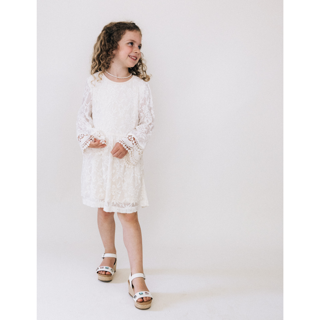 Ivory Lace Dress