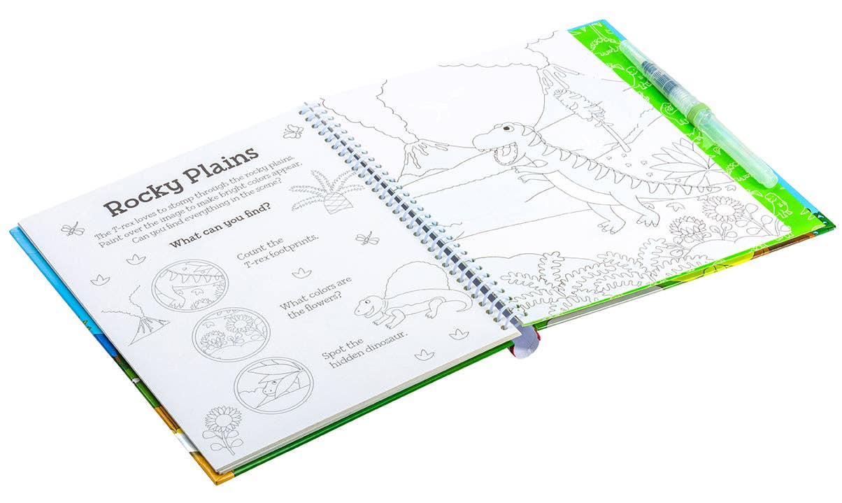 Magical Water Painting: Amazing Dinosaurs