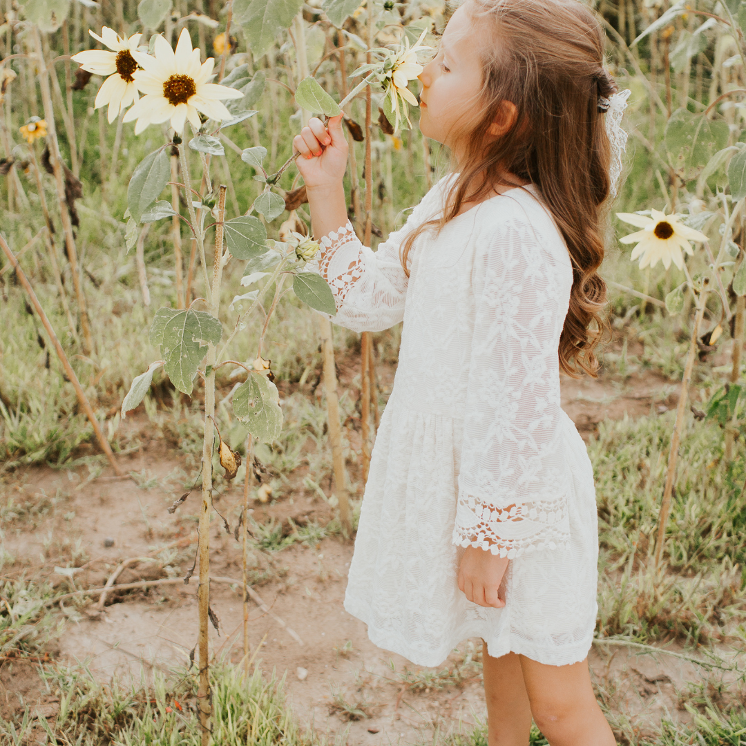 Ivory Lace Dress