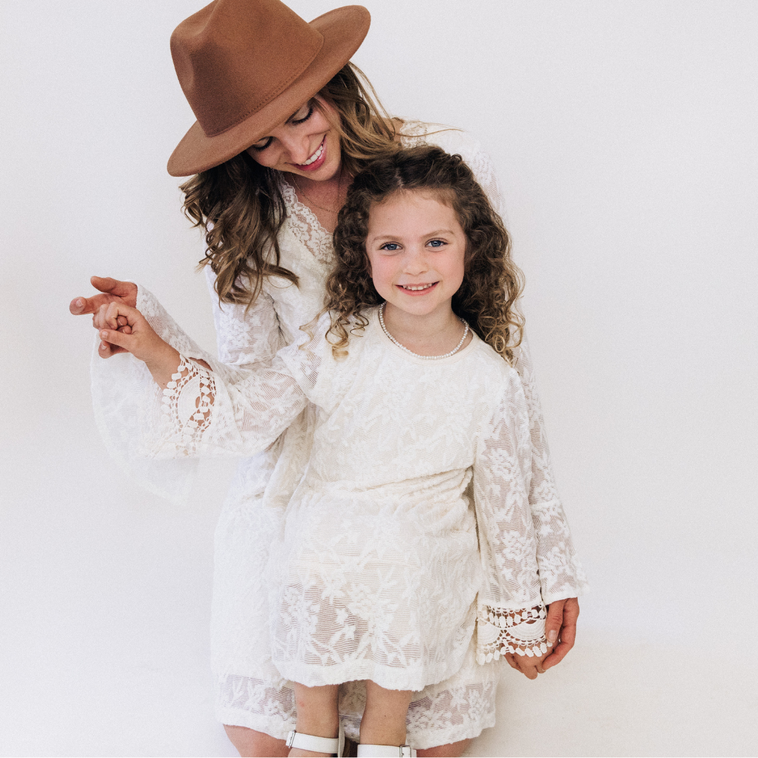 Ivory Lace Dress
