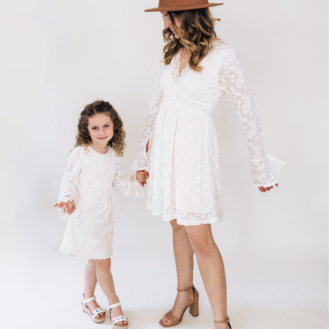 Ivory Lace Dress