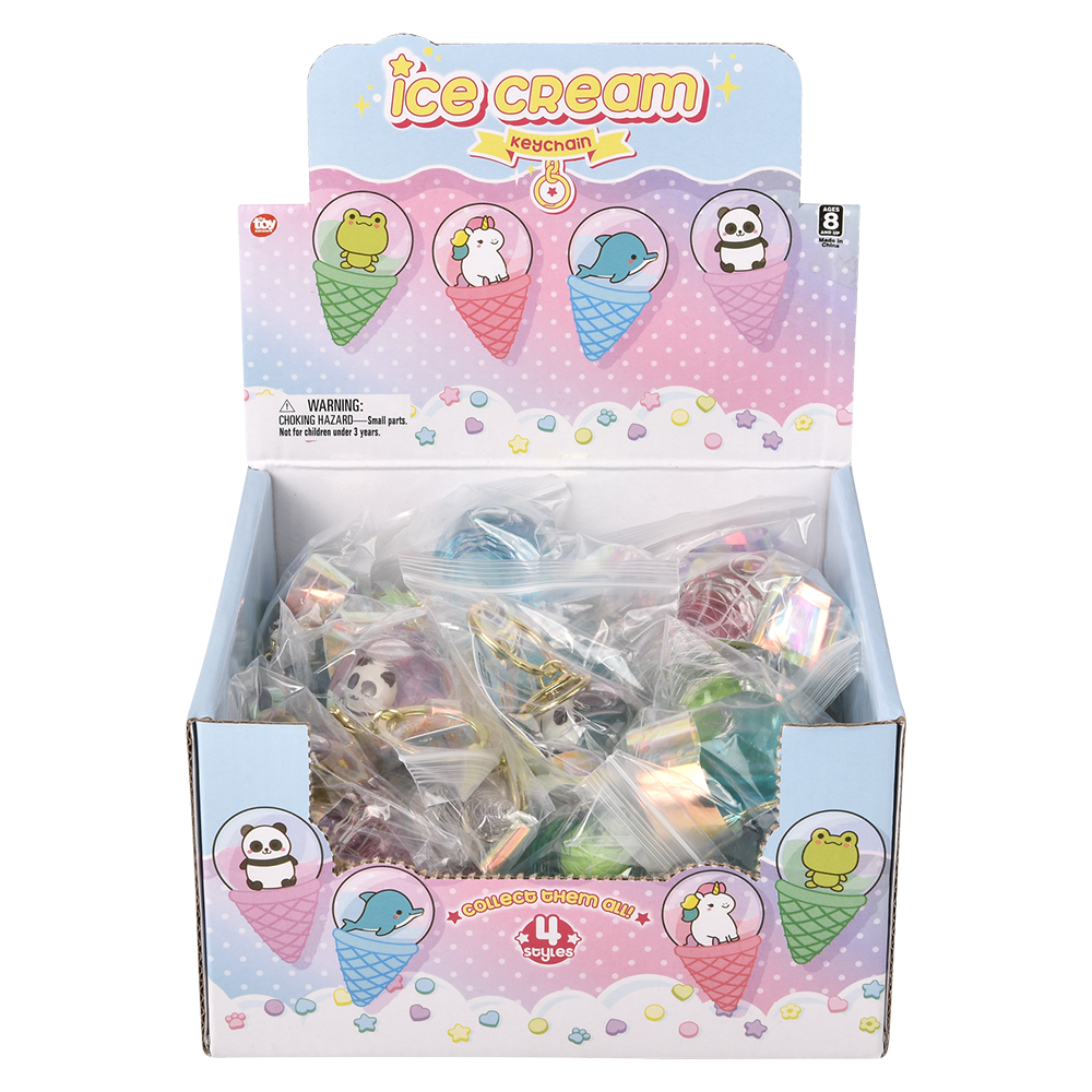 ANIMAL ICE CREAM LIQUID CLIP ON