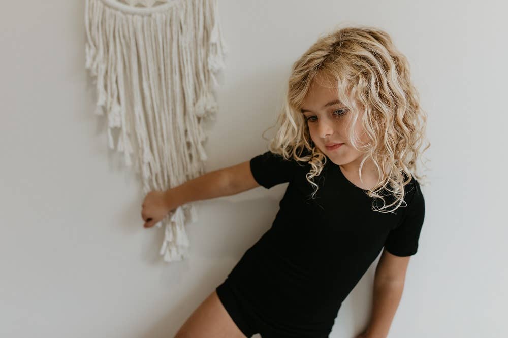 Black Crossback Leotard
