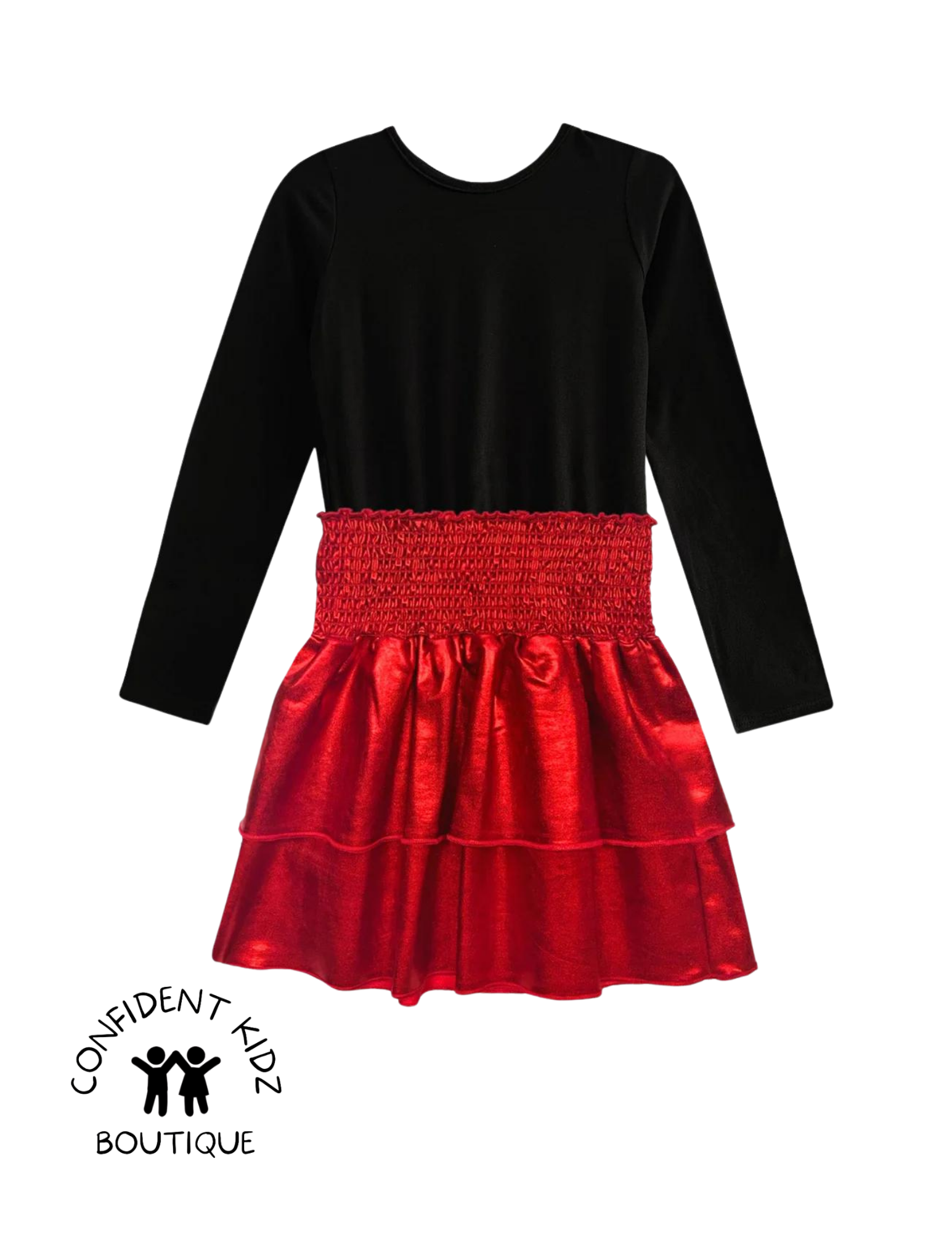 red foil dress low back red dress Strappy Open-Back Tight Metallic Mini Homecoming Dress Black Foil / Large