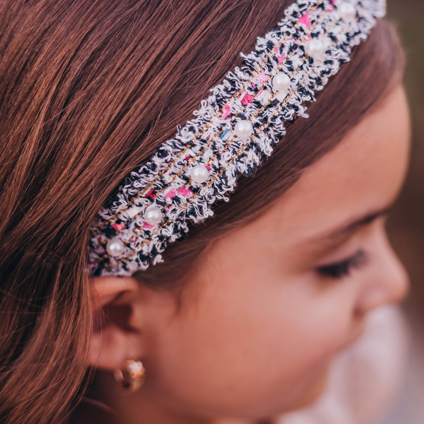 Confetti Pearl Headbands - multiple colors