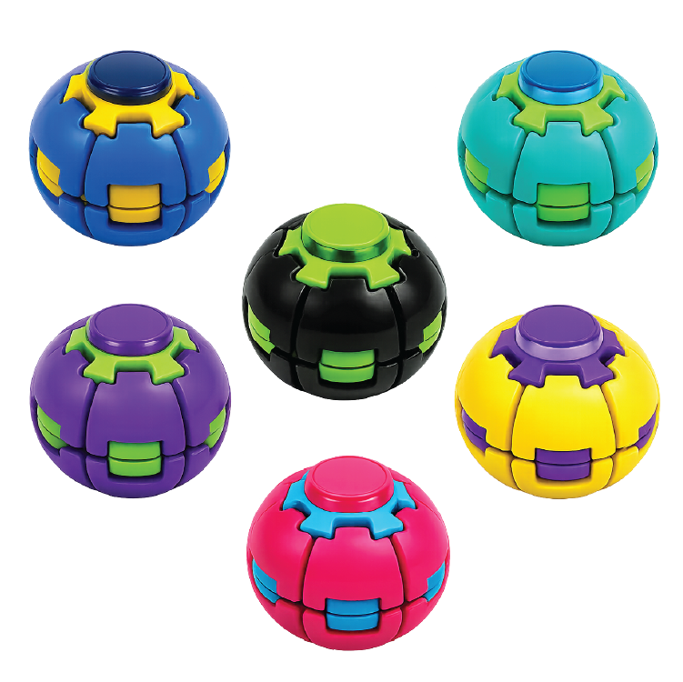 Power Spin Squeeze Fidget Ball