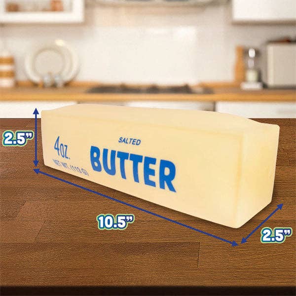 10” Salted Butter Stick - Taba Squishies
