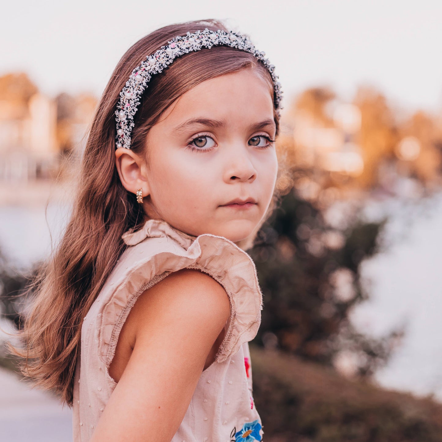 Confetti Pearl Headbands - multiple colors