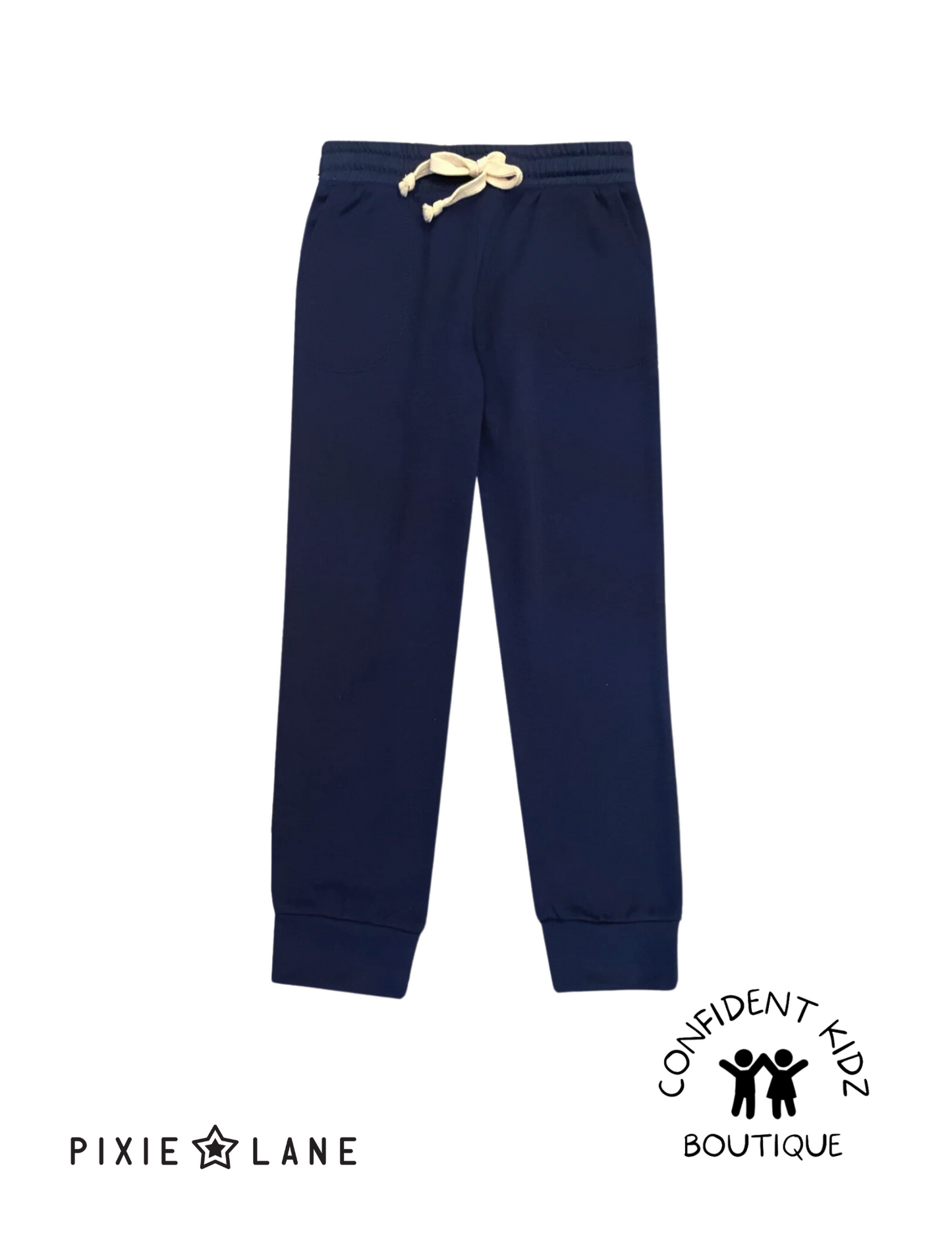 French Terry Navy Jogger