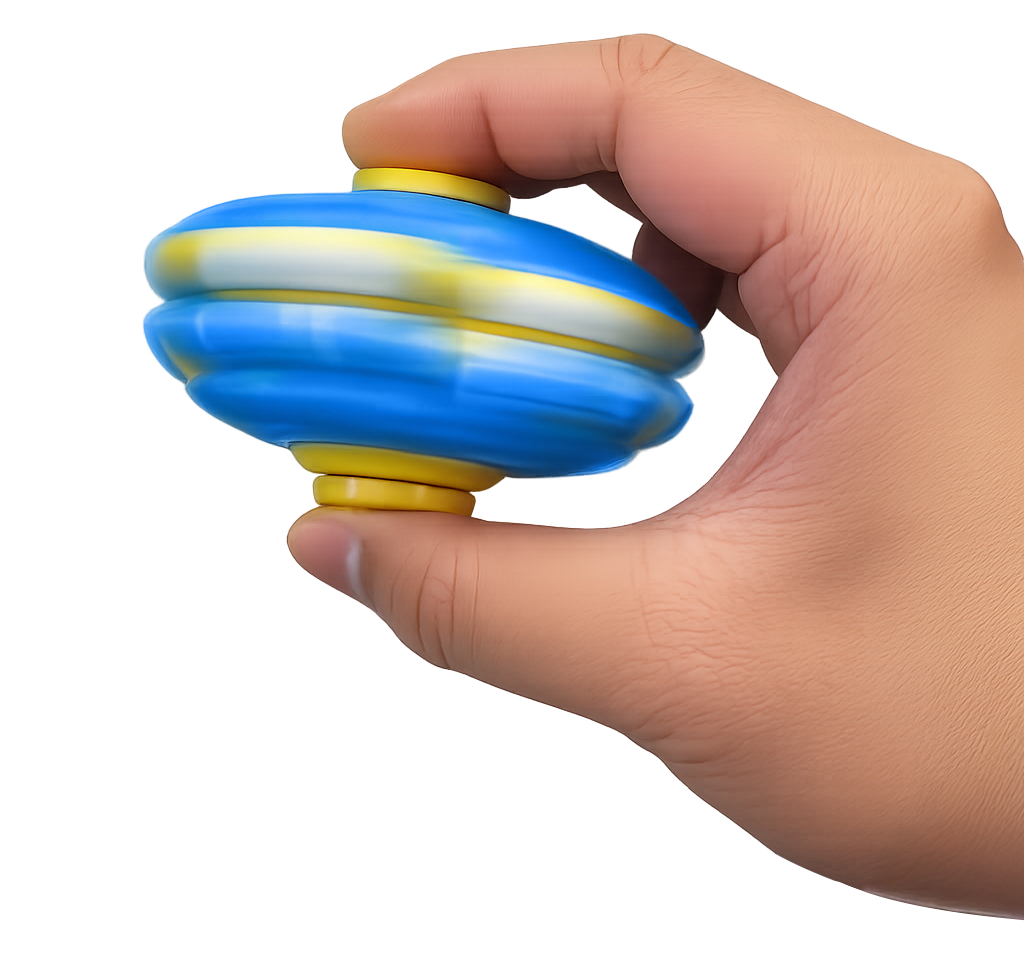 Power Spin Squeeze Fidget Ball