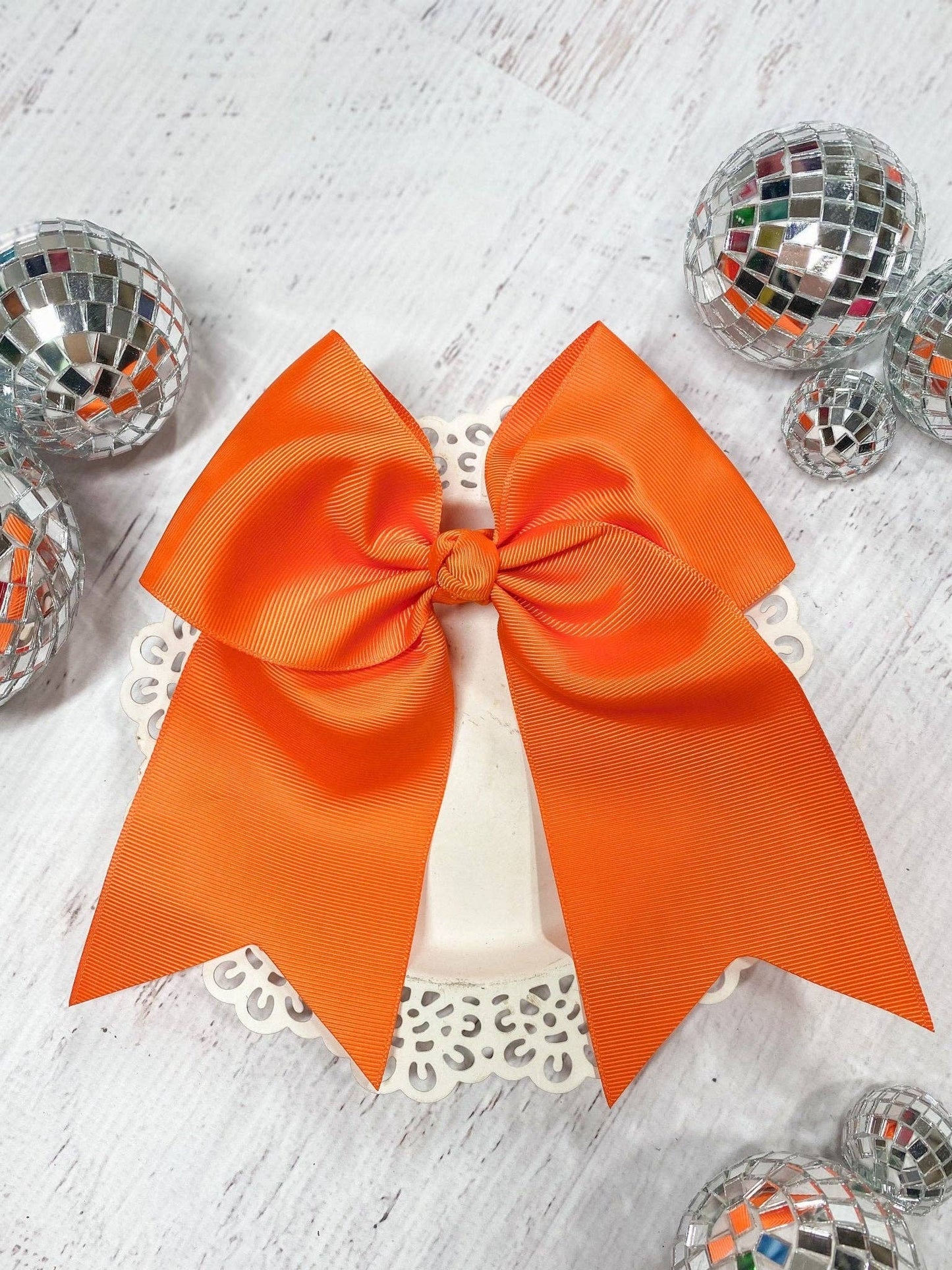 6” Cheer Bow - Alligator Clip