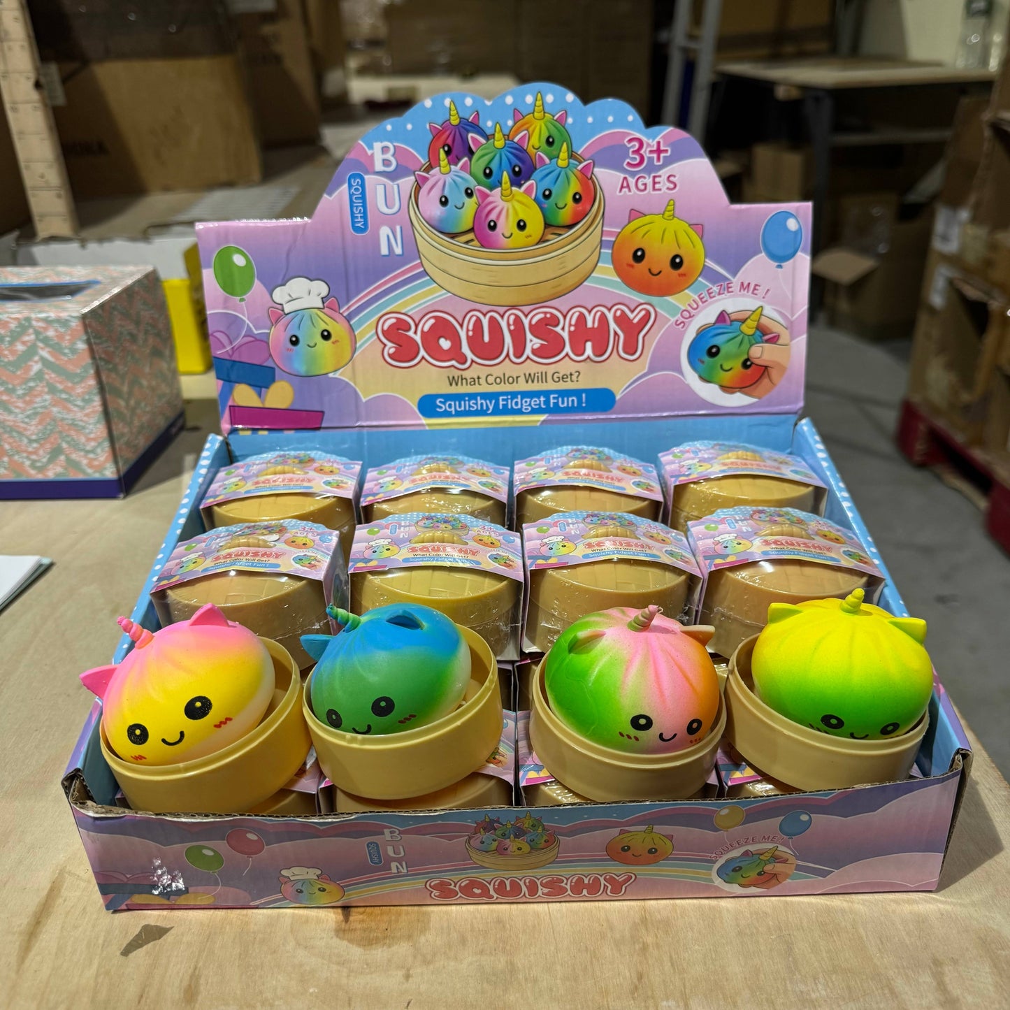 Mini Rainbow Unicorn Dumpling