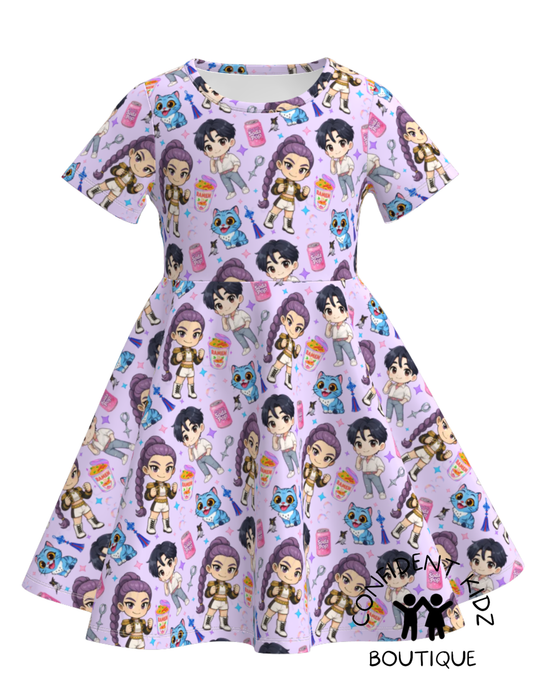 K - P 0 P dress Rumi and Juno