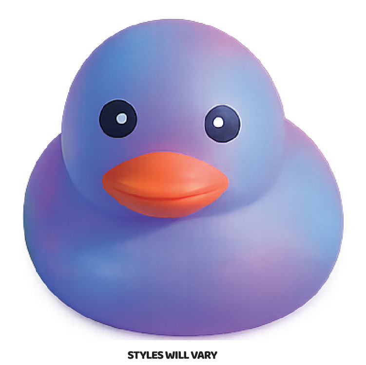 Fun Doh Squishy Tie Dye Duck Toy