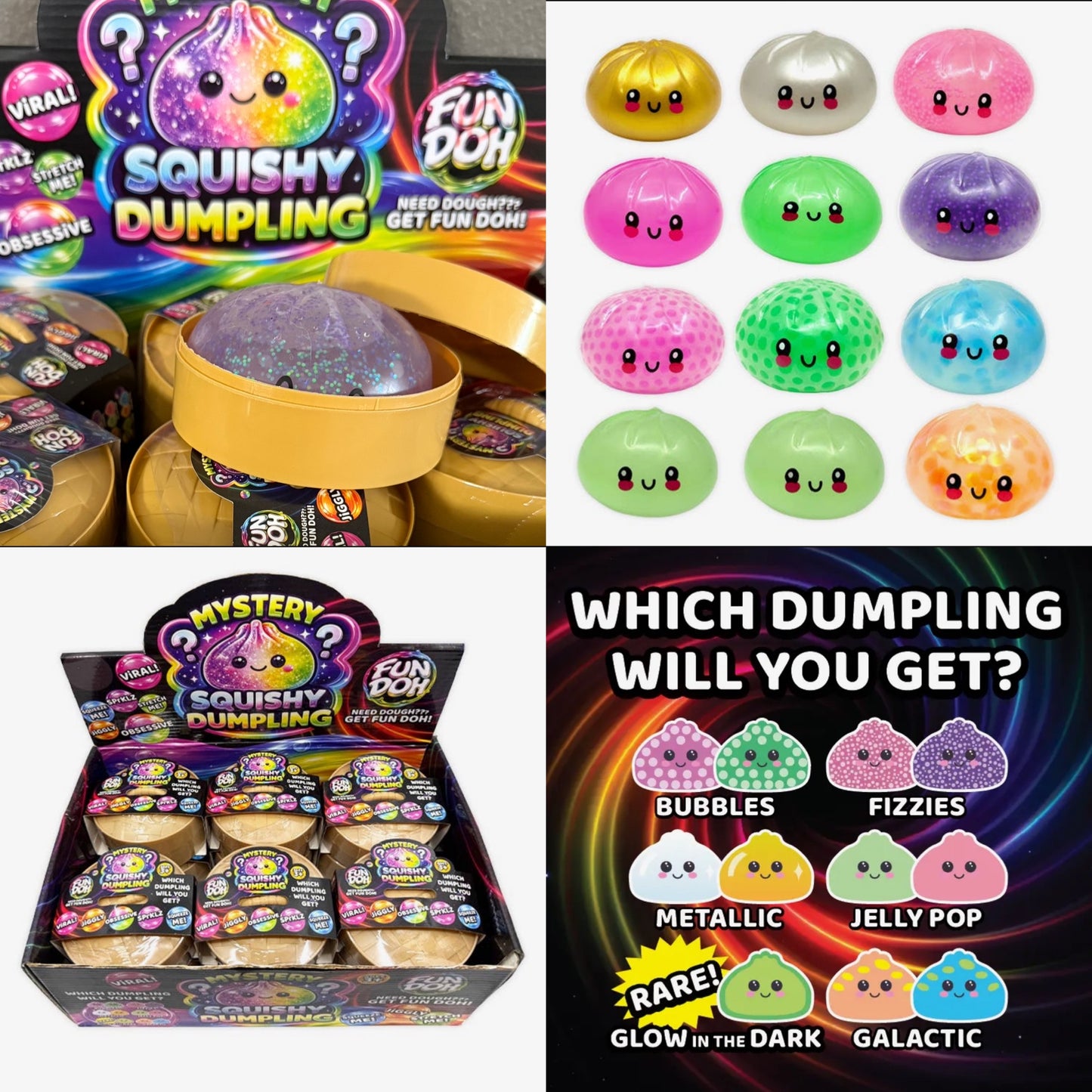 Mystery Dumpling Squishies
