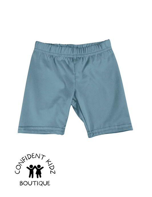 Foggy Blue Soft Shorts