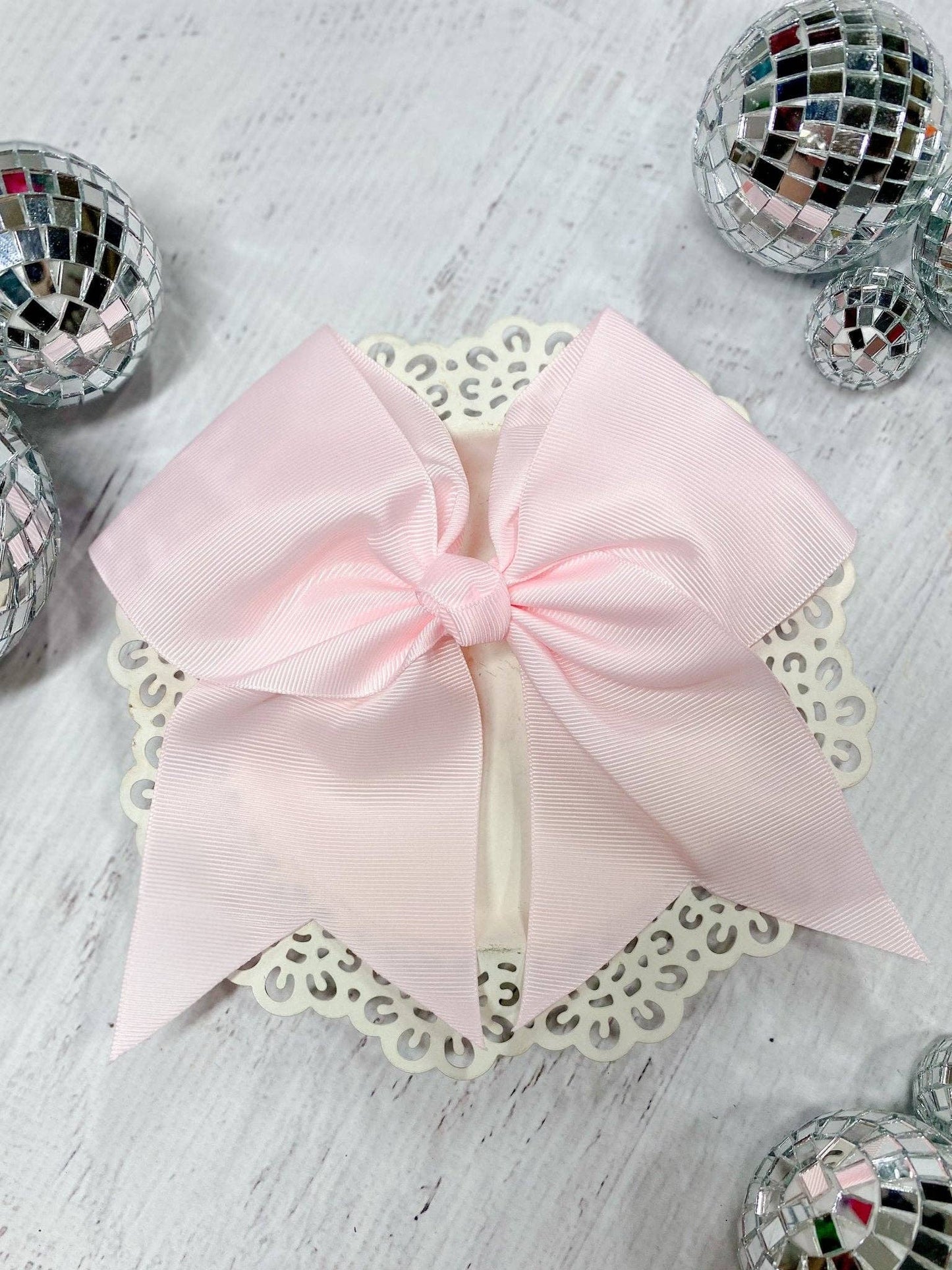 6” Cheer Bow - Alligator Clip