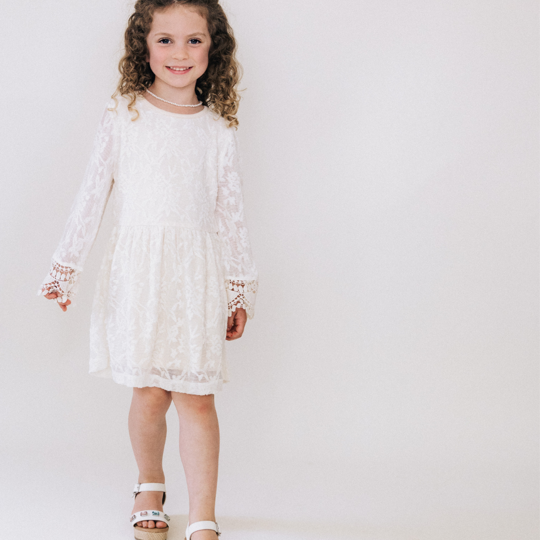 Ivory Lace Dress