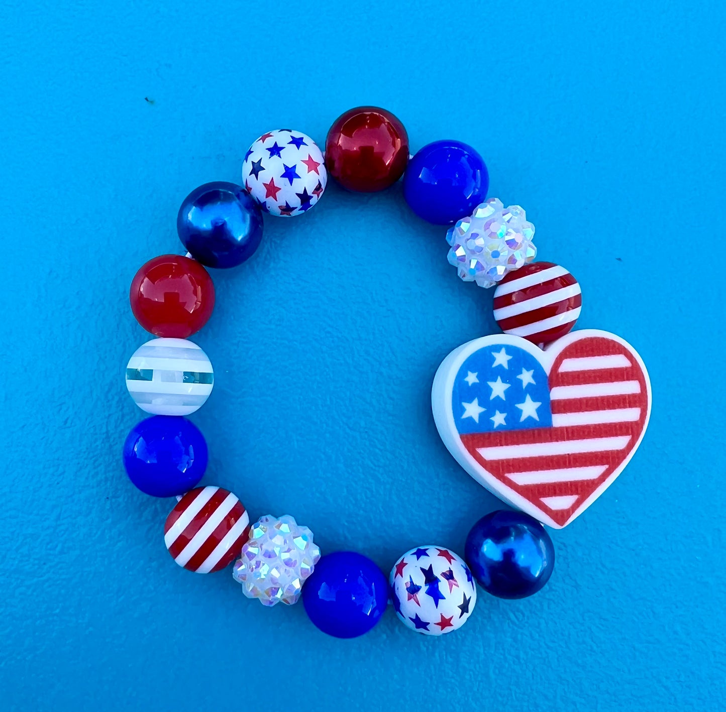 RWB Necklaces, bracelets and pens