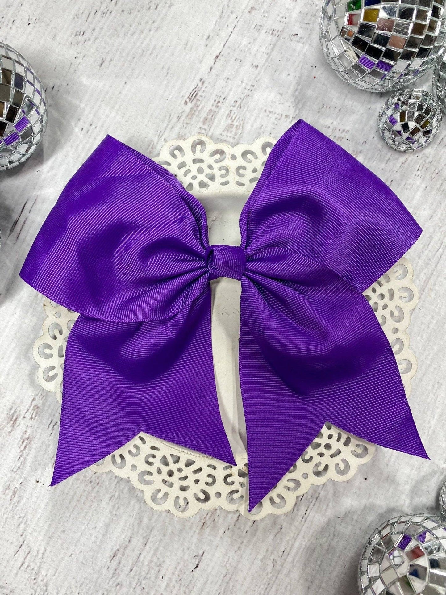6” Cheer Bow - Alligator Clip